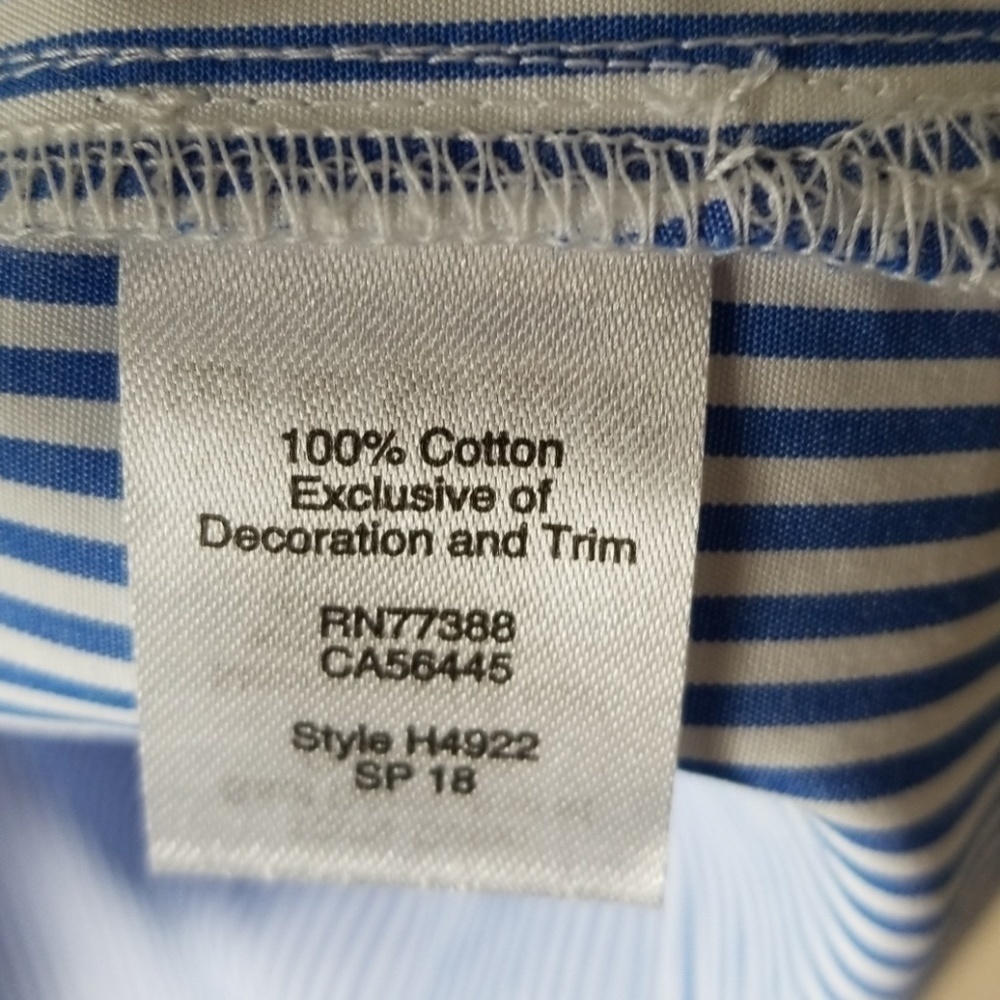 𝅺NEW! J CREW FACTORY Striped Embroidered Top 0. - Picture 6 of 8